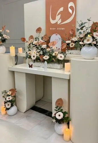 بيت شعر بالرياض — صورة من أعمال التنسيق في الرياض